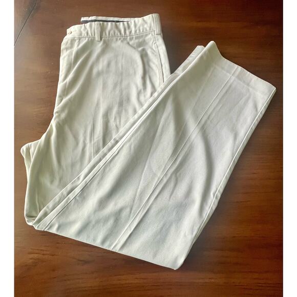 Men's J. Crew Classic Fit Cream Dress Pants with Pockets Size 38x34 - Picture 9 of 9